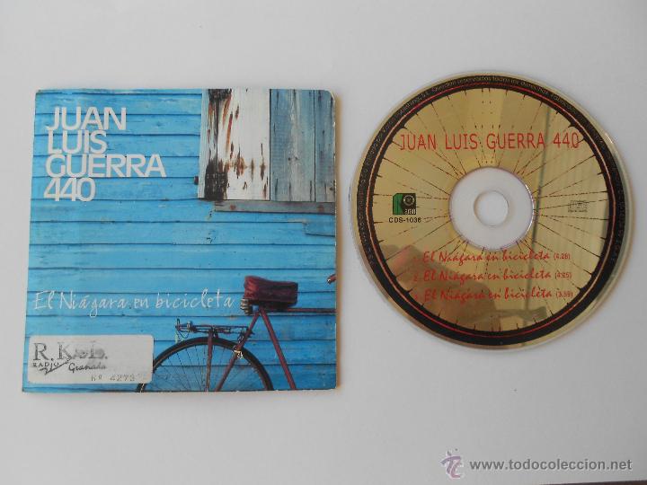 CDs de M&uacute;sica: CD PROMO PROMOCIONAL-JUAN LUIS GUERRA 440-EL NIAGARA EN BICICLETA-.SINGLE