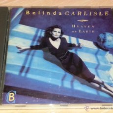 CDs de Música: BELINDA CARLISLE - HEAVEN ON EARTH - 1987 - VIRGIN - CD ALBUM. Lote 53029421