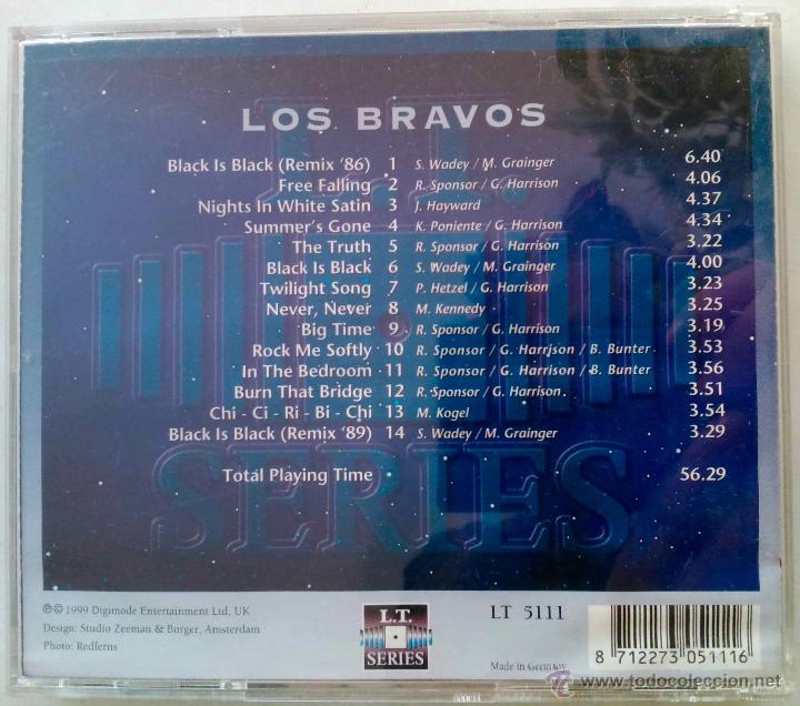 CDs de m&uacute;sica: LOS BRAVOS, BLACK IS BLACK - CD - Foto 2
