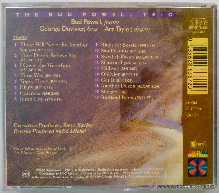CDs de m&uacute;sica: THE BUD POWELL TRIO - TIME WAS - CD - Foto 2