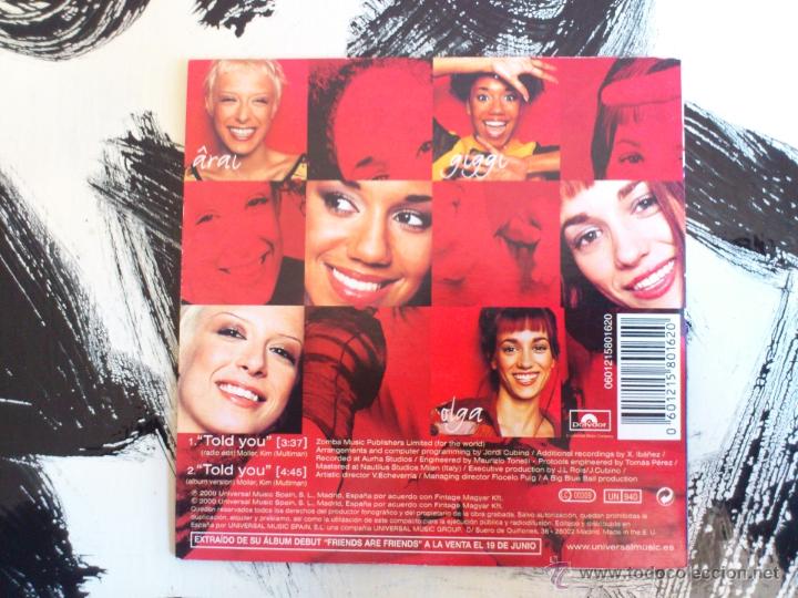 CDs de m&uacute;sica: LATIN.COM - TOLD YOU - CD SINGLE - UNIVERSAL - 2000 - Foto 2