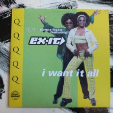 CDs de Música: QUEEN DANCE TRAXX - EX-IT - I WANT IT ALL - CD SINGLE - AKROPOLIS - EMI - 1996
