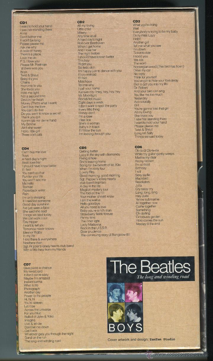 the beatles long and winding road caja con 7 cd - Buy CD's of World Music  on todocoleccion