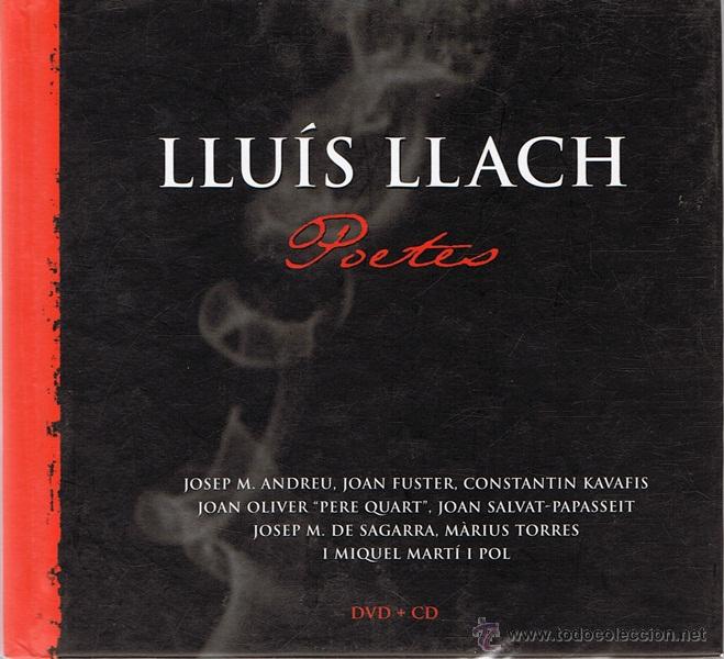 CDs de m&uacute;sica: CD LLU&Iacute;S LLACH POETES DVD + CD - Foto 1