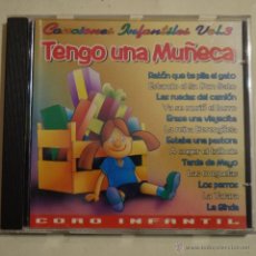 CDs de Música: CANCIONES INFANTILES VOL. 3 - TENGO UNA MUÑECA - CD 1996. Lote 53106944