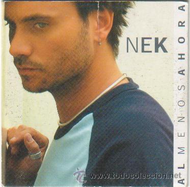 CDs de m&uacute;sica: NEK CD SINGLE PROMO AL MENOS AHORA - Foto 1