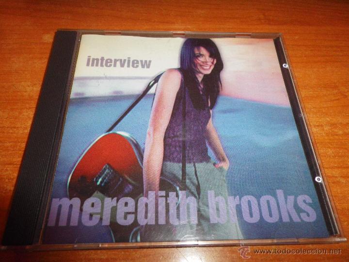 CD de M&uacute;sica: MEREDITH BROOKS Interview CD PROMO EUROPA HECHO EN HOLANDA 1997 ENTREVISTA MUY RARO
