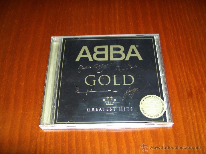 CDs de m&uacute;sica: CD - Abba Gold - Greatest Hits - Signed Cover Edition
