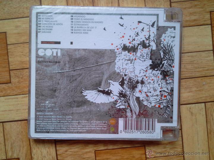 CDs de m&uacute;sica: COTI - GATOS Y PALOMAS - CD 2007 - PRECINTADO - Foto 2