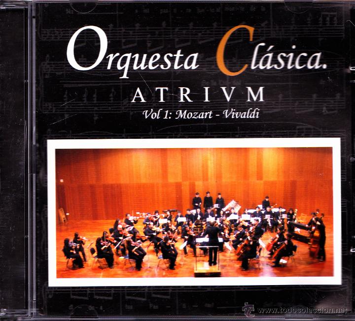 CDs de M&uacute;sica: ORQUESTA CLASICA-ATRIVM VOLUMEN 1 (MOZART-VIVALDI) CD ALBUM SPAIN