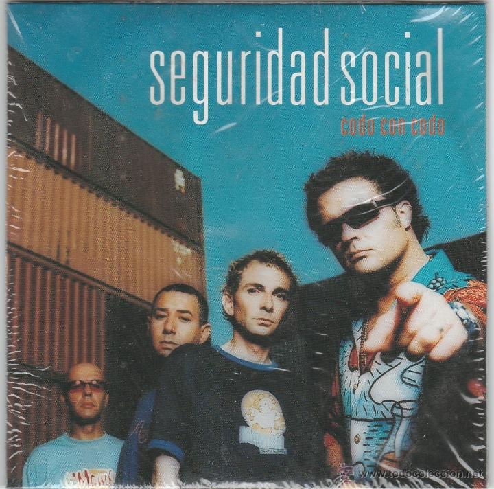CDs de m&uacute;sica: SEGURIDAD SOCIAL - CODO CON CODO (CD SINGLE PROMOCIONAL 1 TEMA 2000) - Foto 1