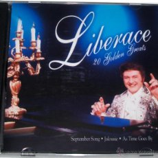 CDs de Música: CD LIBERACE - 20 GOLDEN GREATS. Lote 53246865