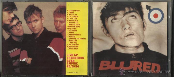 CDs de m&uacute;sica: blur cd blured live 94 - Foto 1