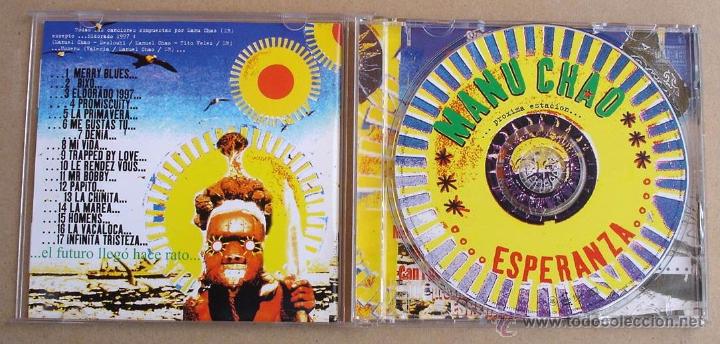 CDs de m&uacute;sica: MANU CHAO - ESPERANZA (CD) 2001 - Foto 2