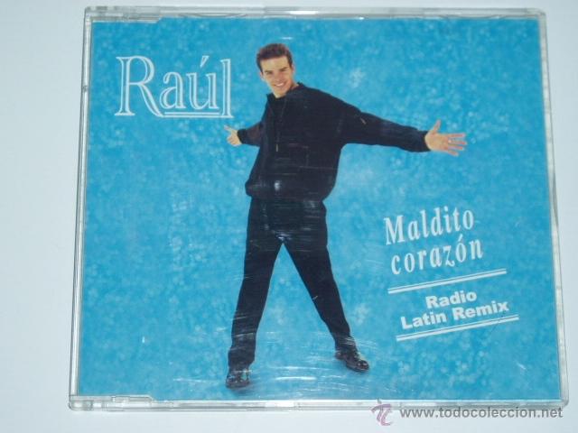 CDs de m&uacute;sica: RAUL PROMO CD SINGLE MALDITO CORAZON REMIX - Foto 1