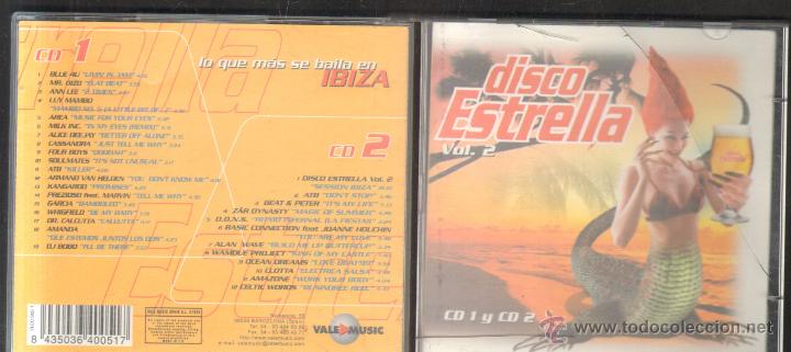CDs de m&uacute;sica: DISCO ESTRELLA. VOL.2. 2 CD&acute;S.    CD-VARIOS-1230 - Foto 1