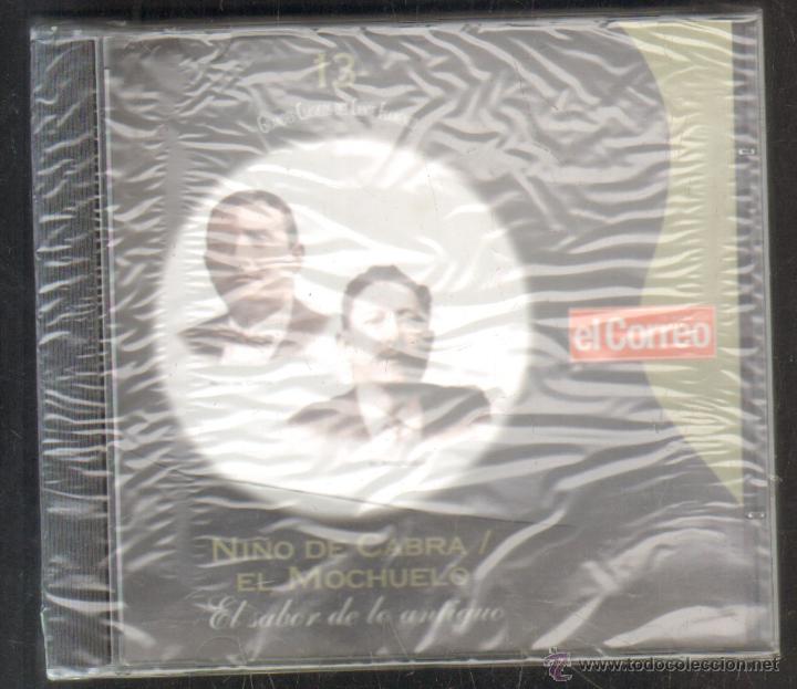 Music CDs: NI&Ntilde;O DE CABRA. EL MOCHUELO. EL SABOR DE LO ANTIGUO. GRANDES CLASICOS DEL FLAMENCO N&ordm;13. CD-FLA-753,4