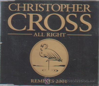 CDs de m&uacute;sica: CHRISTOPHER CROSS CD SINGLE PROMO ALL RIGHT REMIXES 2001 - Foto 1