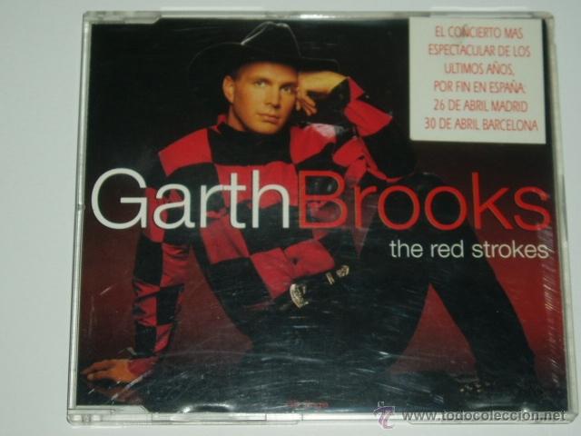 CDs de m&uacute;sica: GARTH BROOKS CD SINGLE THE RED STROKES - Foto 1