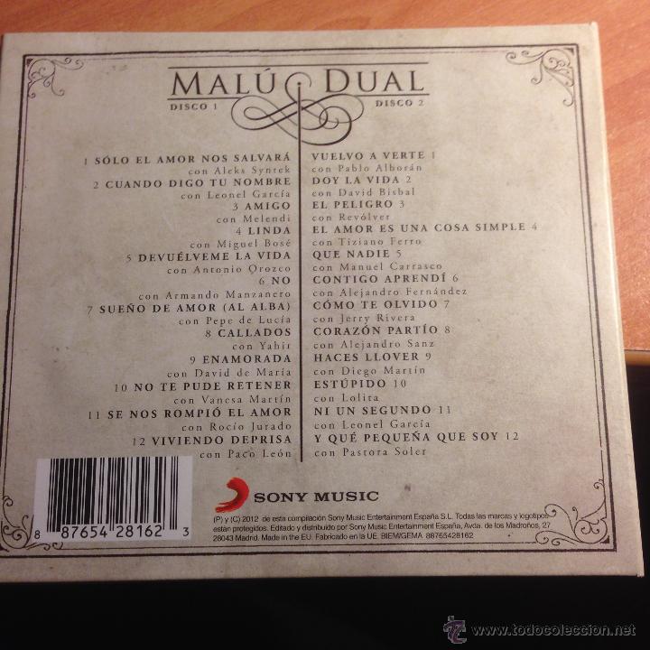 CDs de m&uacute;sica: MALU (DUAL) CD (CDIB17) - Foto 5