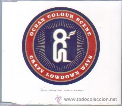 CDs de m&uacute;sica: OCEAN COLOUR SCENE CD SINGLE PROMO CRAZY LOWDOWN WAYS - Foto 1