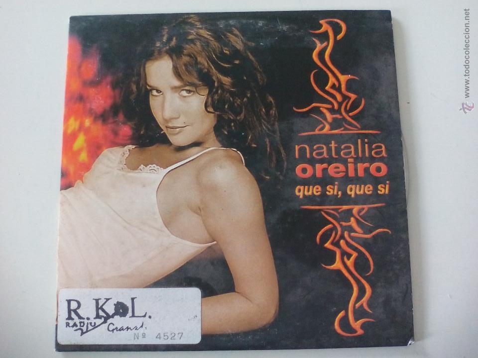 CDs de m&uacute;sica: Natalia Oreiro, que si, que si. 2 versiones. CD single 2 track - Foto 1