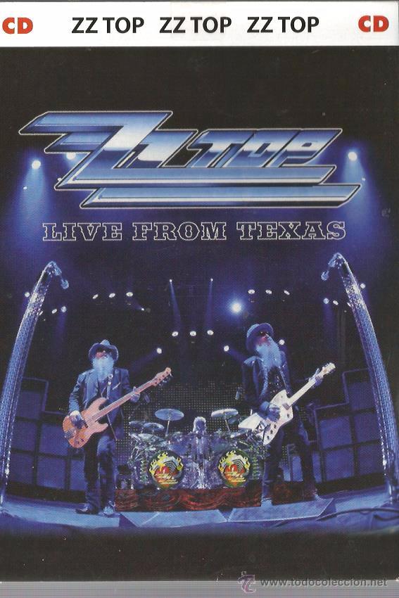 CDs de m&uacute;sica: CD ZZ TOP : LIVE FROM TEXAS ( EDICION ESPECIAL REPUBLICA CHECA, CARTRON RECTANGULAR ) - Foto 1