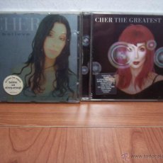 CDs de Música: LOTE DE DOS CD'S CHER (BELIVE / THE GREATEST HITS) . Lote 53395554