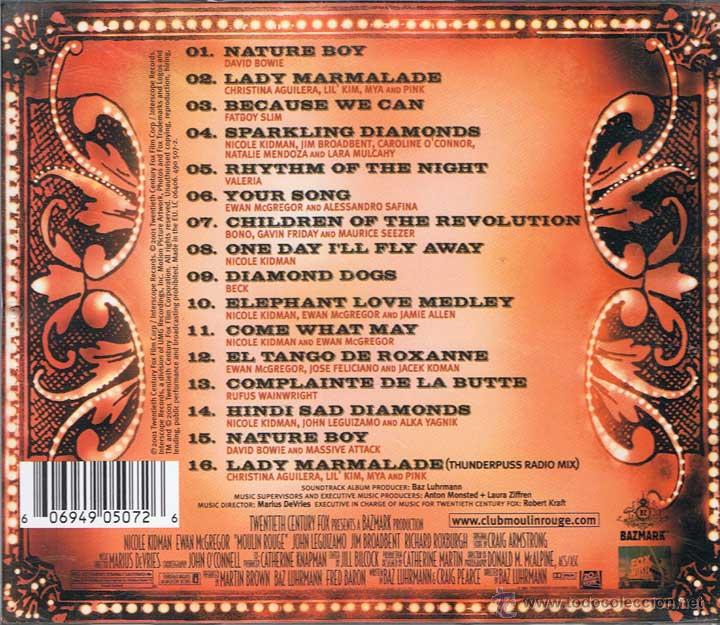 CDs de m&uacute;sica: Baz Luhrmann - Moulin Rouge (BSO). CD - Foto 2