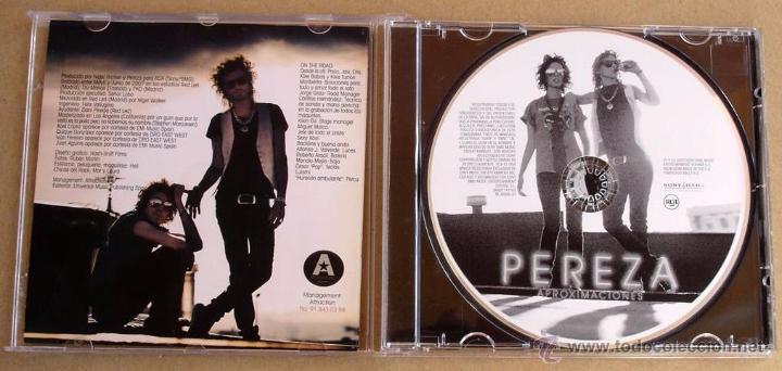 CDs de m&uacute;sica: PEREZA - APROXIMACIONES (CD) 2007 - Foto 2