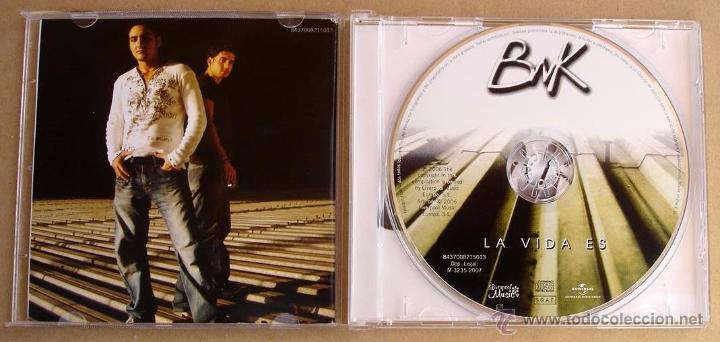 CDs de m&uacute;sica: BNK - LA VIDA ES (CD) 2006 - Foto 2