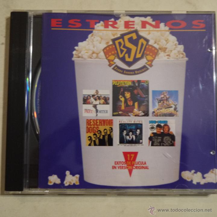 CDs de m&uacute;sica: BSO ESTRENOS - 17 &Eacute;XITOS DE PEL&Iacute;CULA EN VERSI&Oacute;N ORIGINAL - CD 1995 - Foto 1