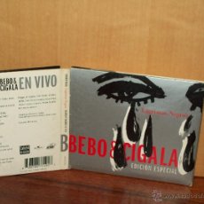 CDs de Música: BEBO & CIGALA - LAGRIMAS NEGRAS - CD + DVD EDICION ESPECIAL FIRMADO POR BEBO -