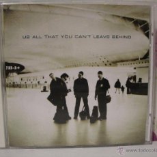CDs de Música: U2 *** ALL THAT YOU CAN'T LEAVE BEHIND ***. Lote 53465755