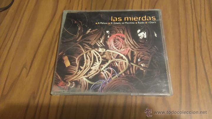 CD di Musica: LAS MIERDAS. A PALIZAS, EL ESTADO SE MARCHITA, RUIDO. I DON&acute;T. CD SINGLE PROMOCIONAL EN CAJA PEQUE&Ntilde;A