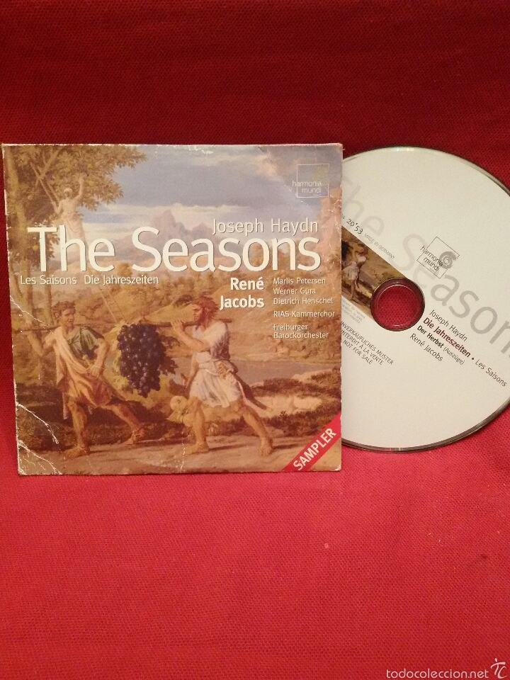 CDs de m&uacute;sica: Joseph Haydn / The Seasons Cd Sampler #0956 - Foto 1
