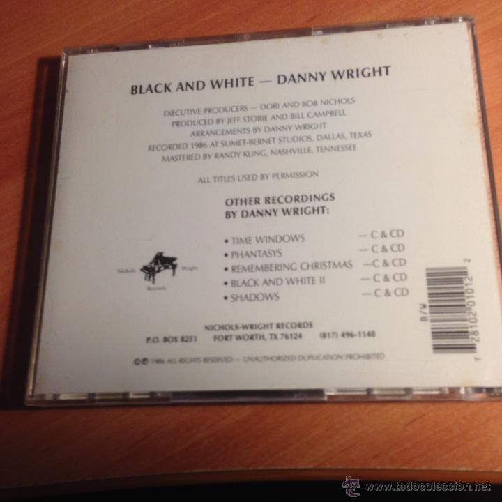 CDs de m&uacute;sica: DANNY WRIGHT (BLACK & WHITE I & II) 2 CD (CDIB9) - Foto 5
