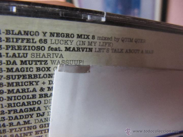 CDs de m&uacute;sica: BLANCO Y NEGRO MIX 8- 3 CDS 2001 - Foto 4