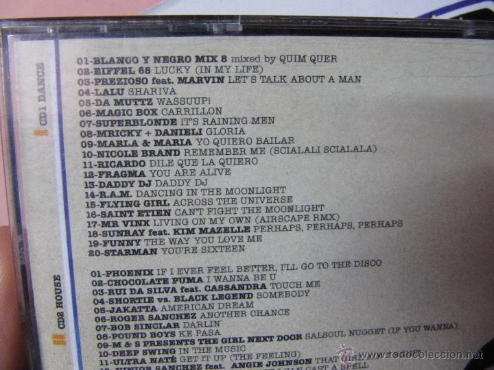 CDs de m&uacute;sica: BLANCO Y NEGRO MIX 8- 3 CDS 2001 - Foto 5