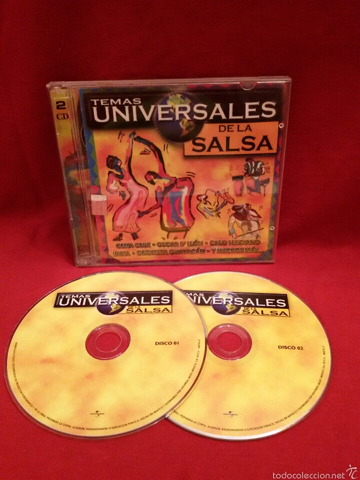 CDs de m&uacute;sica: 2 CD TEMAS UNIVERSALES DE LA SALSA #1021 - Foto 1