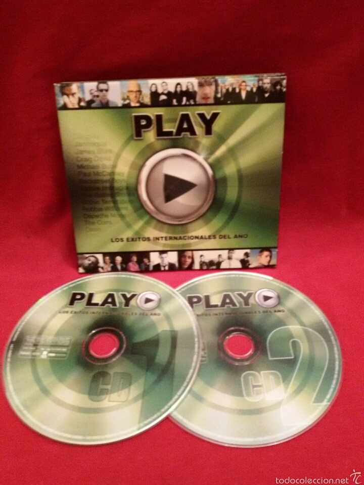 CDs de m&uacute;sica: PLAY- Los &eacute;xitos internacionales de a&ntilde;o/ 2 CD.(2005) #1026 - Foto 1