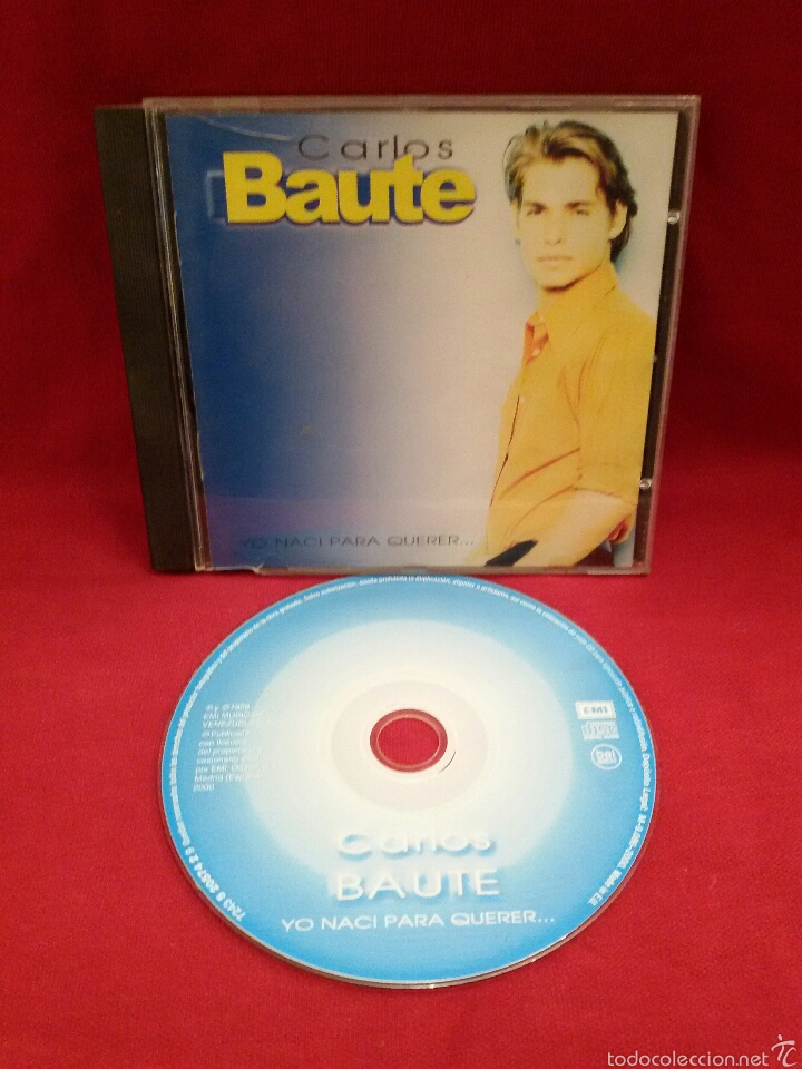 CDs de m&uacute;sica: CARLOS BAUTE - Yo naci para querer... / CD #1036 - Foto 1