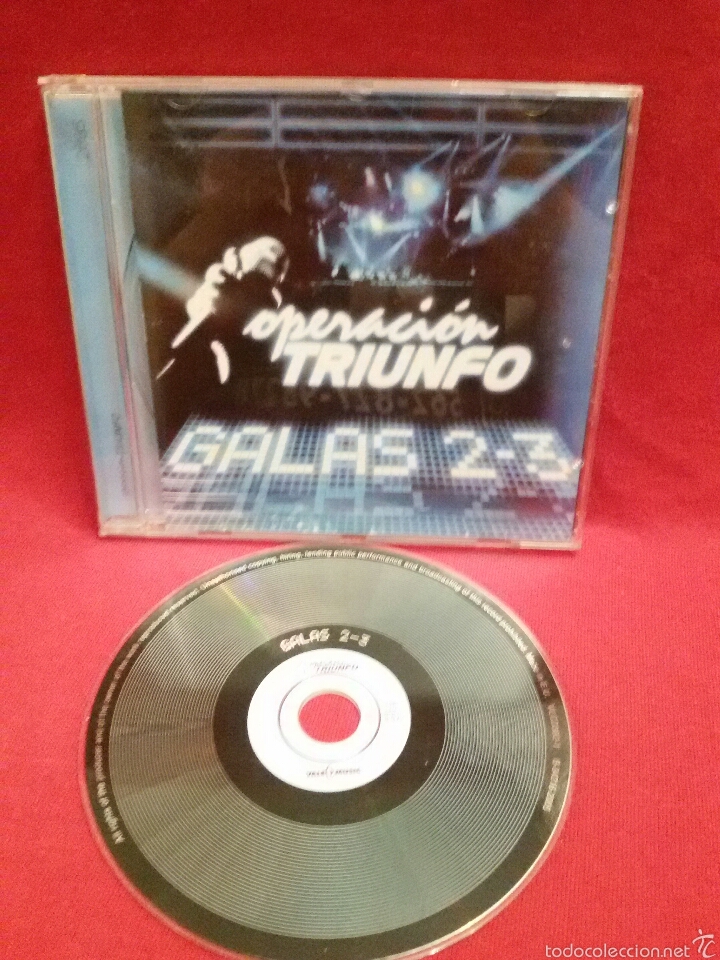 CDs de m&uacute;sica: OPERACION TRIUNFO - GALAS 2-3 #1055 - Foto 1
