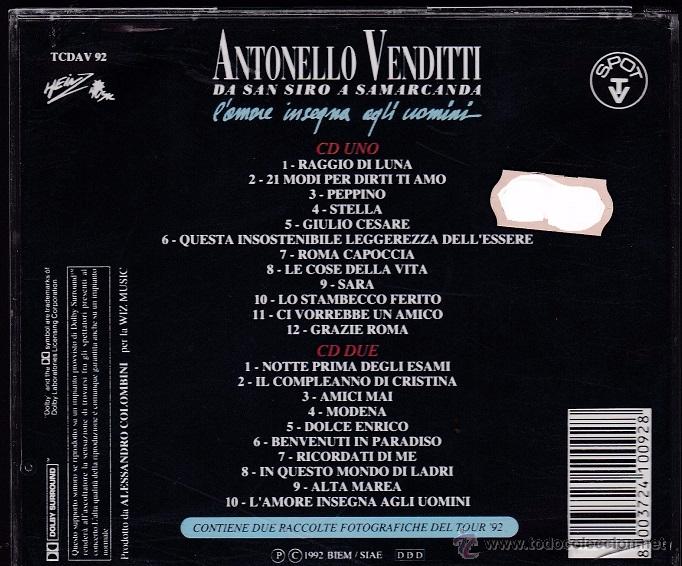 Antonello Venditti In Questo Mondo Di Ladri