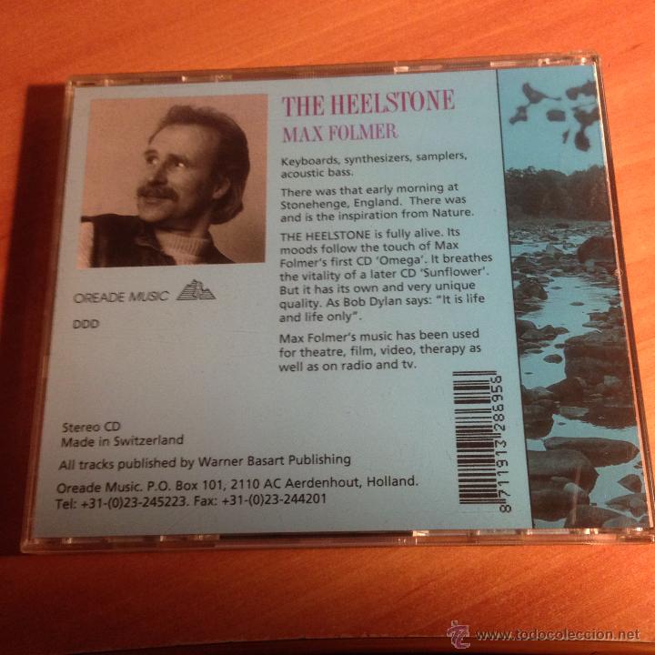 CDs de m&uacute;sica: MAX FOLMER (THE HEELSTONE) CD 5 TRACKS (CDIB20) - Foto 3