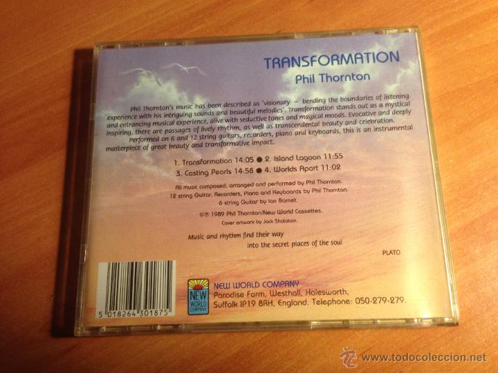 CDs de m&uacute;sica: PHIL THORNTON (TRANSFORMATION) CD 2 TRACKS 23 MIN (CDIB6) - Foto 3