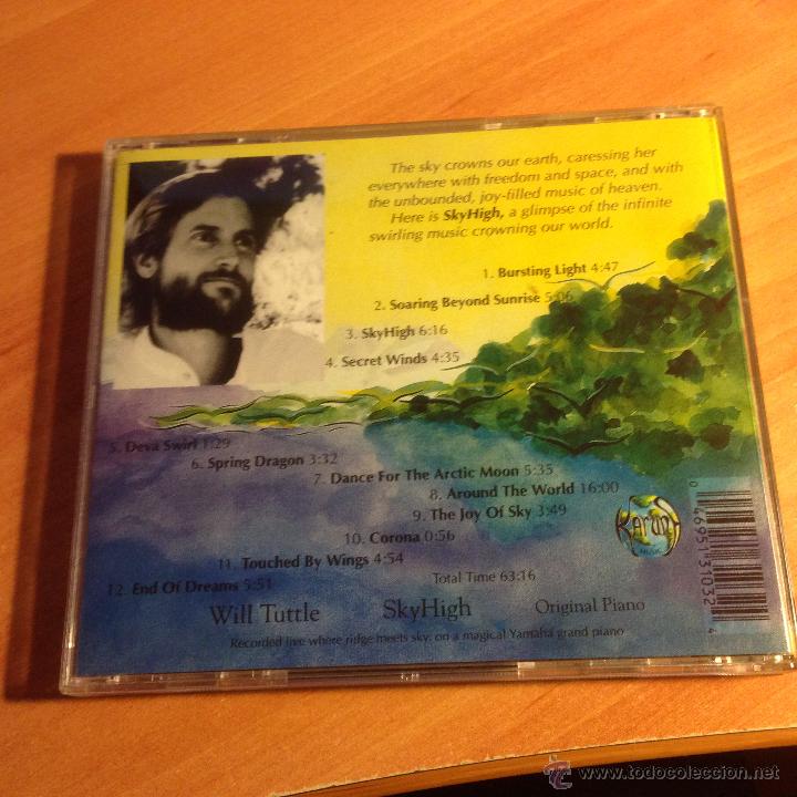 CDs de m&uacute;sica: WILL TUTTLE (SKY HIGH) CD 12 TRACKS (CDIB6) - Foto 3