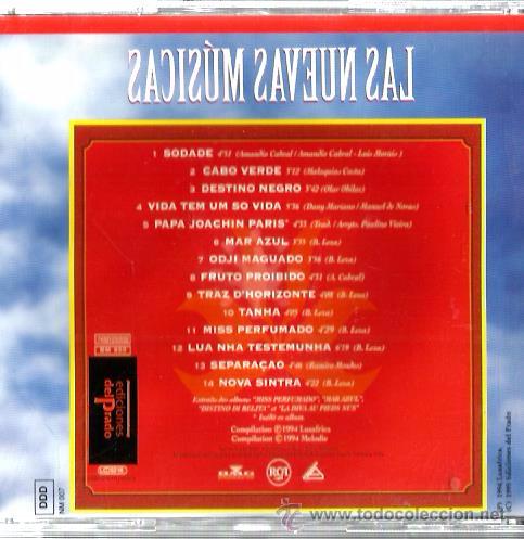 CDs de m&uacute;sica: CD LAS NUEVAS MUSICAS : CESARIA EVORA : SODADE - Foto 2