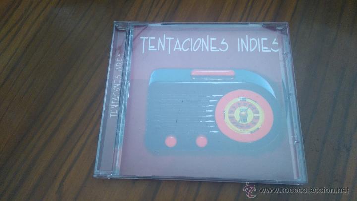 CDs de m&uacute;sica: TENTACIONES INDIES. CD PROMOCIONAL EN BUEN ESTADO CON VARIAS BANDAS INDIES.
