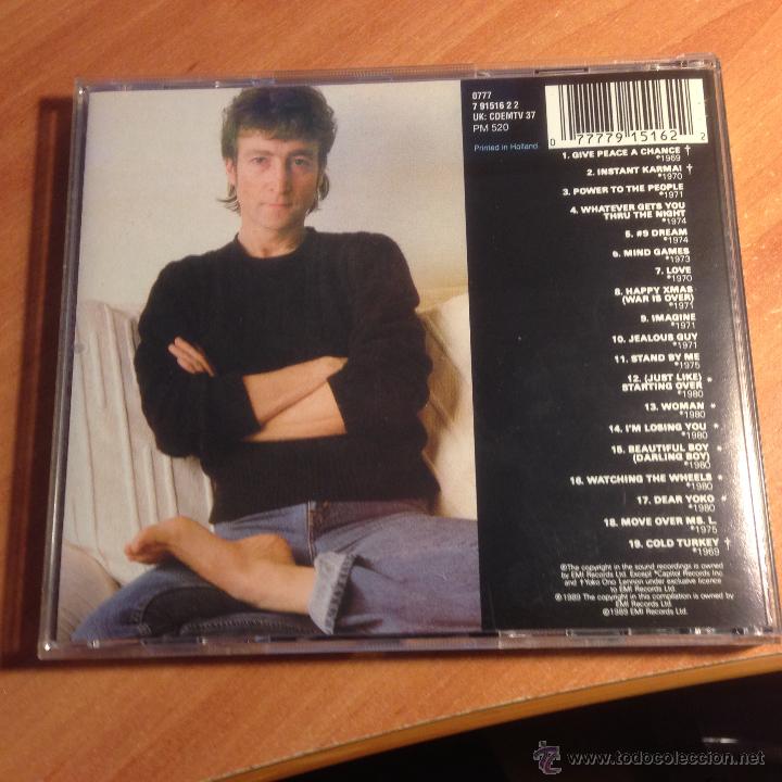 CDs de m&uacute;sica: JOHN LENNON (THE COLLECTION) (CDIB9) - Foto 3